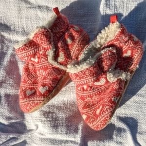 Old Navy Fair Isle Fleece Booties